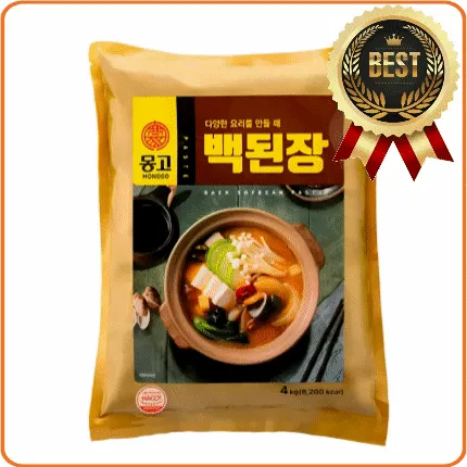 ★공산 핫★ 마산몽고 백된장 (몽고식품 / 미소된장) 4kg