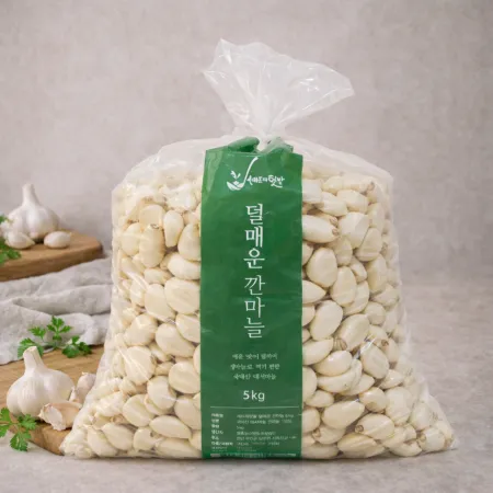 [내일도착보장] 국내산 대서종 깐마늘 5kg (대)