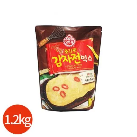 오뚜기 초간편 감자전 믹스 1.2kg 업소용