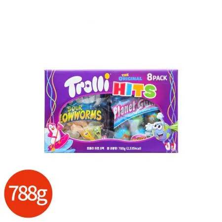 트롤리 히트 오리지널 젤리 8팩 788g