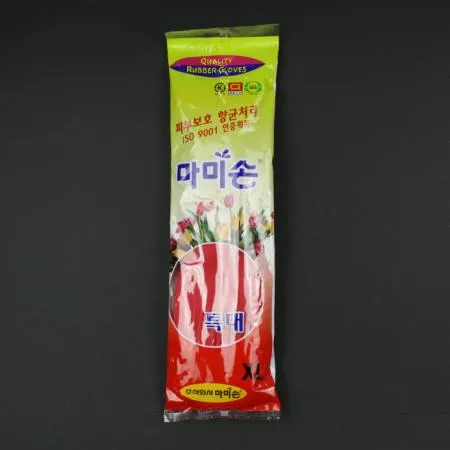 마미손 고무장갑 특대 레드 업소용 이미지