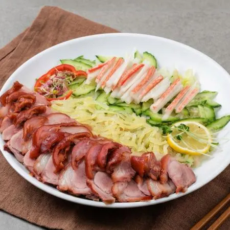 북경오리 양념해파리 냉채세트 700g 업소용