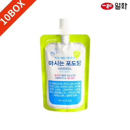 일화 마시는 포도당 X1 100ml X10포 0박스