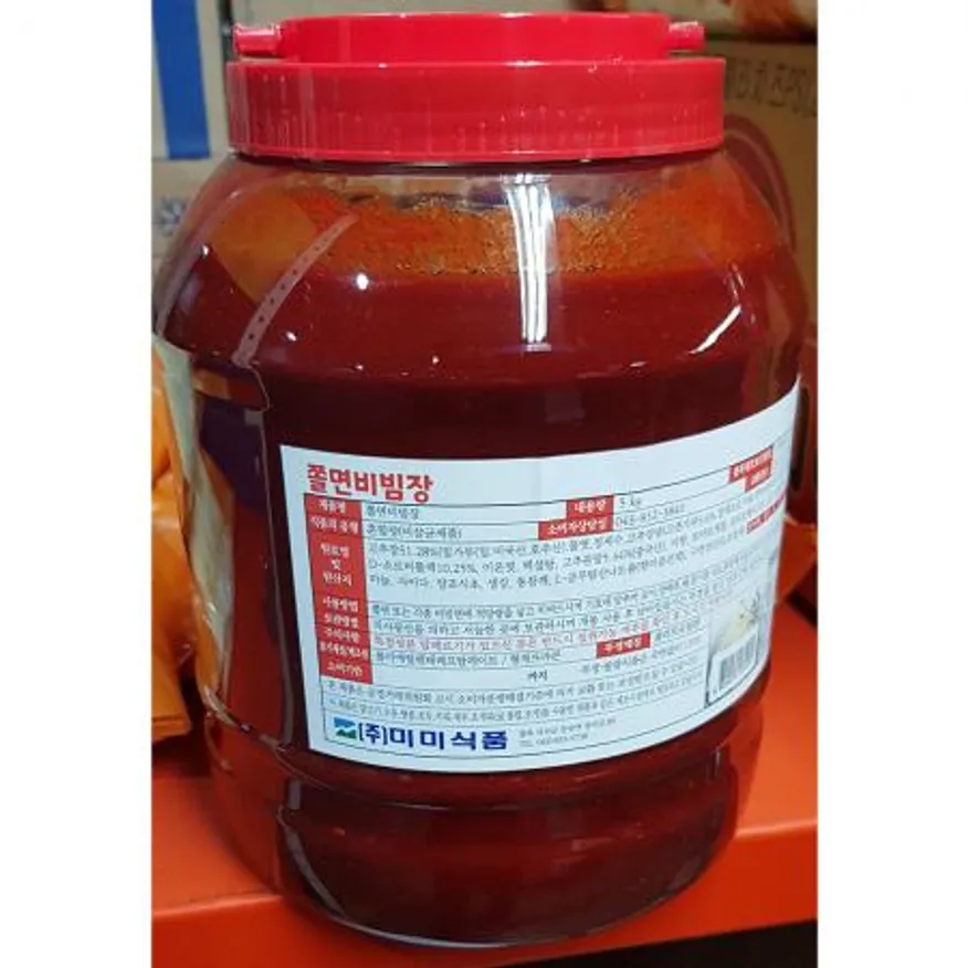 쫄면비빔장 (미미 냉장 5kg) 업소용 이미지