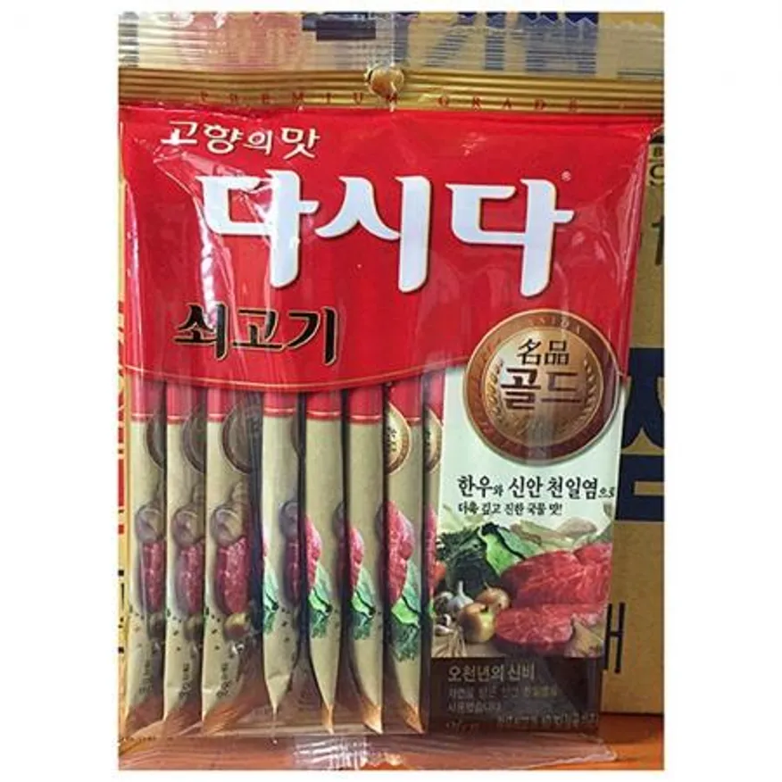 일회용 쇠고기다시다 골드 (백설 12T) 업소용 이미지