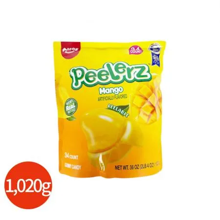 AMOS PEELERZ 망고 젤리 1020g