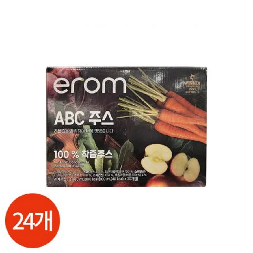 이롬 ABC 주스 100ml x 20개 업소용 이미지