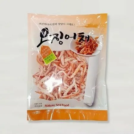 홍진미채 120g 마트판매용 진미채소포장 업소용