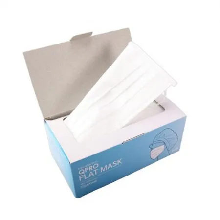 FACE MASK 3겹 180mm 일회용 부직포 마스크 케이스타입 업소용
