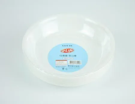 롯데-다회용 찬그릇 140mm 10개입 업소용 이미지