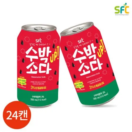 상일 수박소다 350ml x 24캔 업소용