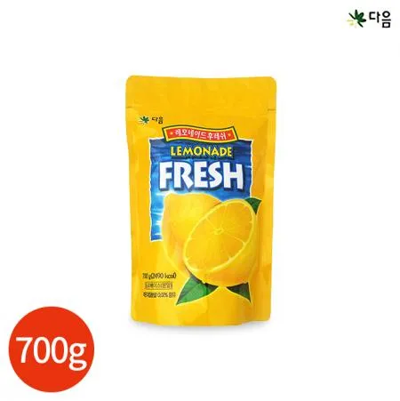 다음 레모네이드 후레쉬 700g x 1봉 업소용