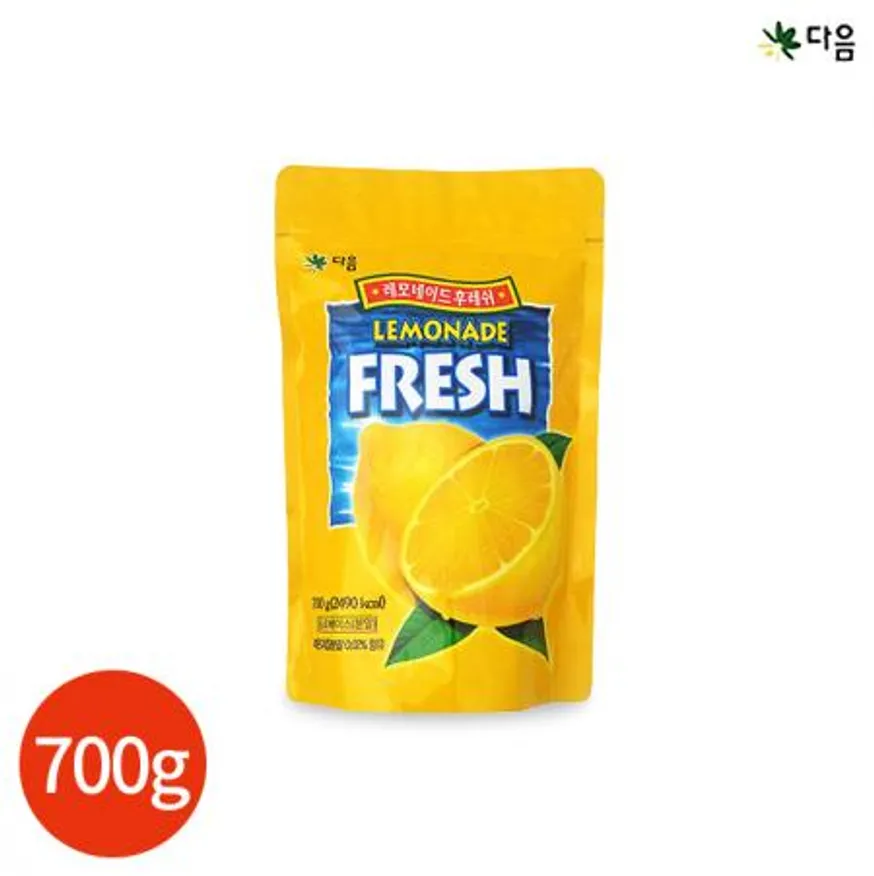 다음 레모네이드 후레쉬 700g x 1봉 업소용 이미지