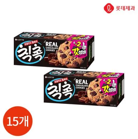 롯데 칙촉 120g X15개