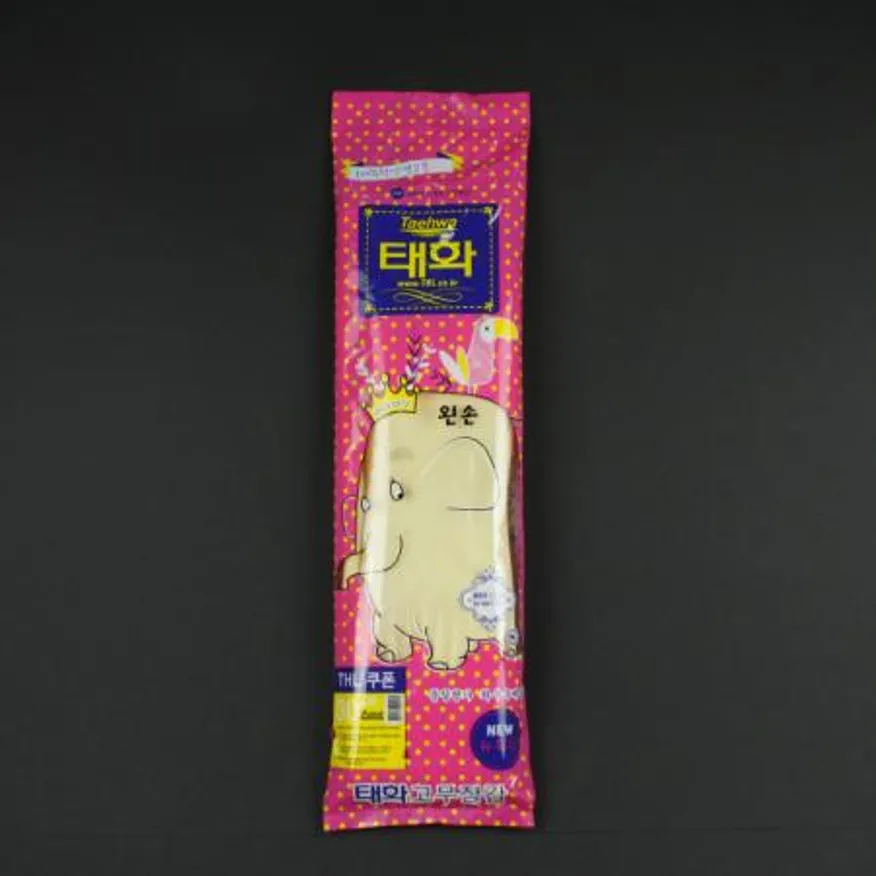 태화고무장갑 뉴특대 XL 아이보리 왼손2개입 업소용 이미지