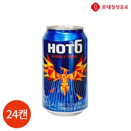 롯데 핫식스 355ml x 24캔 업소용