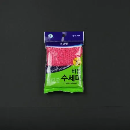크린랩-버블수세미 2매 업소용 이미지