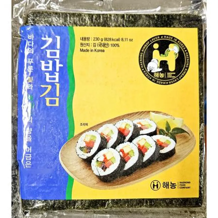 김밥김 (해농 골드 100매 230g) 업소용 이미지