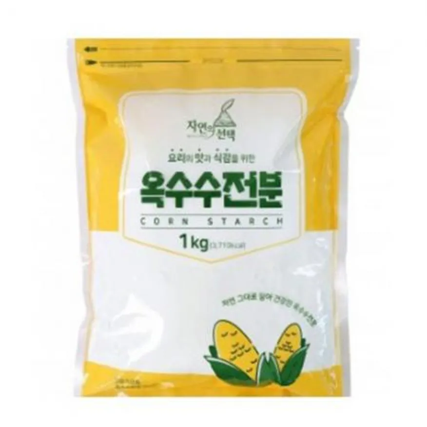 자연의선택 옥수수 전분 1kg 업소용 이미지