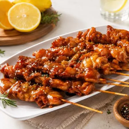 직화 숯불 데리야끼 닭꼬치 닭꼬지 20gX40개