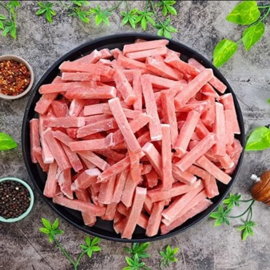 냉동 등심 탕수육 통두께(절단없음) 2kg 업소용 이미지