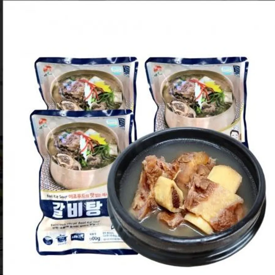 이조푸드 갈비탕 600g x3봉 20년노하우 업소용 이미지