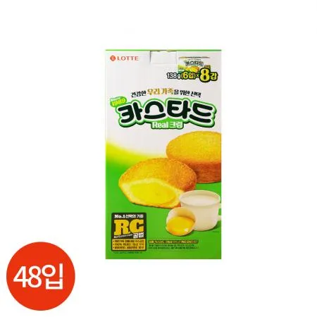 롯데 카스타드 23g X48개