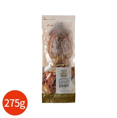 성호물산 잘 마른 건오징어 5미 275g 업소용