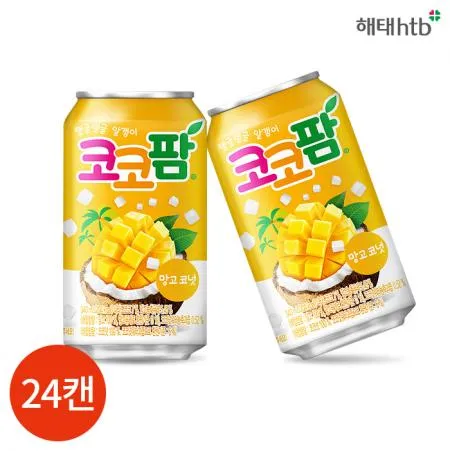 해태 코코팜 망고코넛 340ml x 24캔 업소용