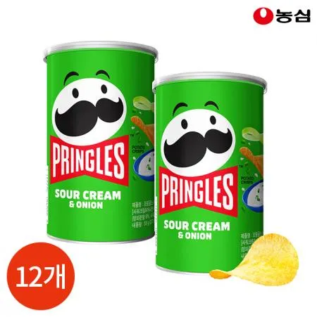 프링글스 어니언 53g x 12개 업소용
