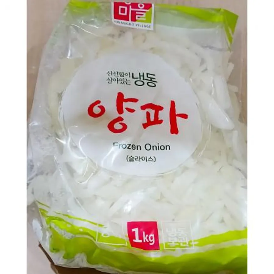 양파 (황보마을 냉동 슬라이스 1kg) 업소용 이미지