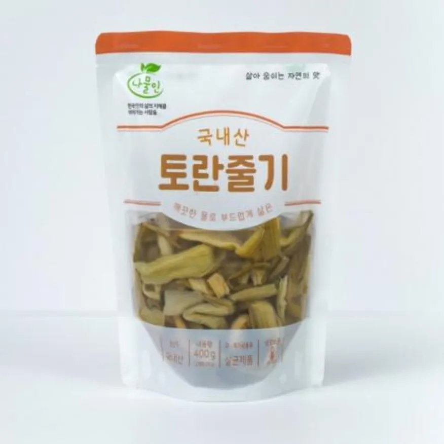 국내산 토란대 400g X10팩 업소용 이미지