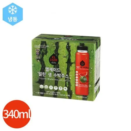 엘제이드 얼린 생 수박주스 340ml X8개
