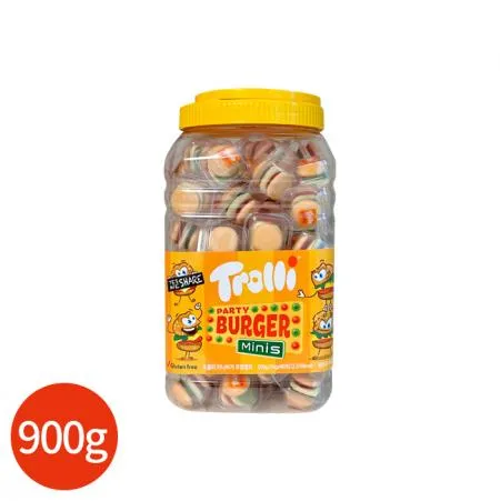트롤리 미니 버거 젤리 900g