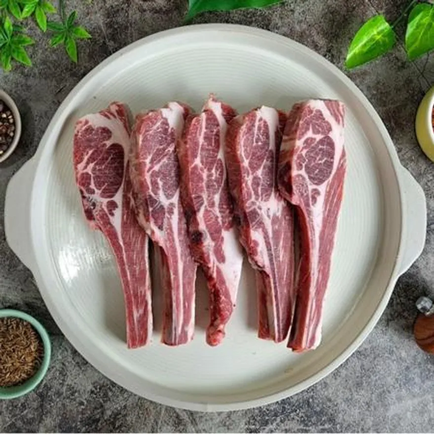 호주산 어린양 숄더랙 바베큐 1.5cm 500g 업소용 이미지