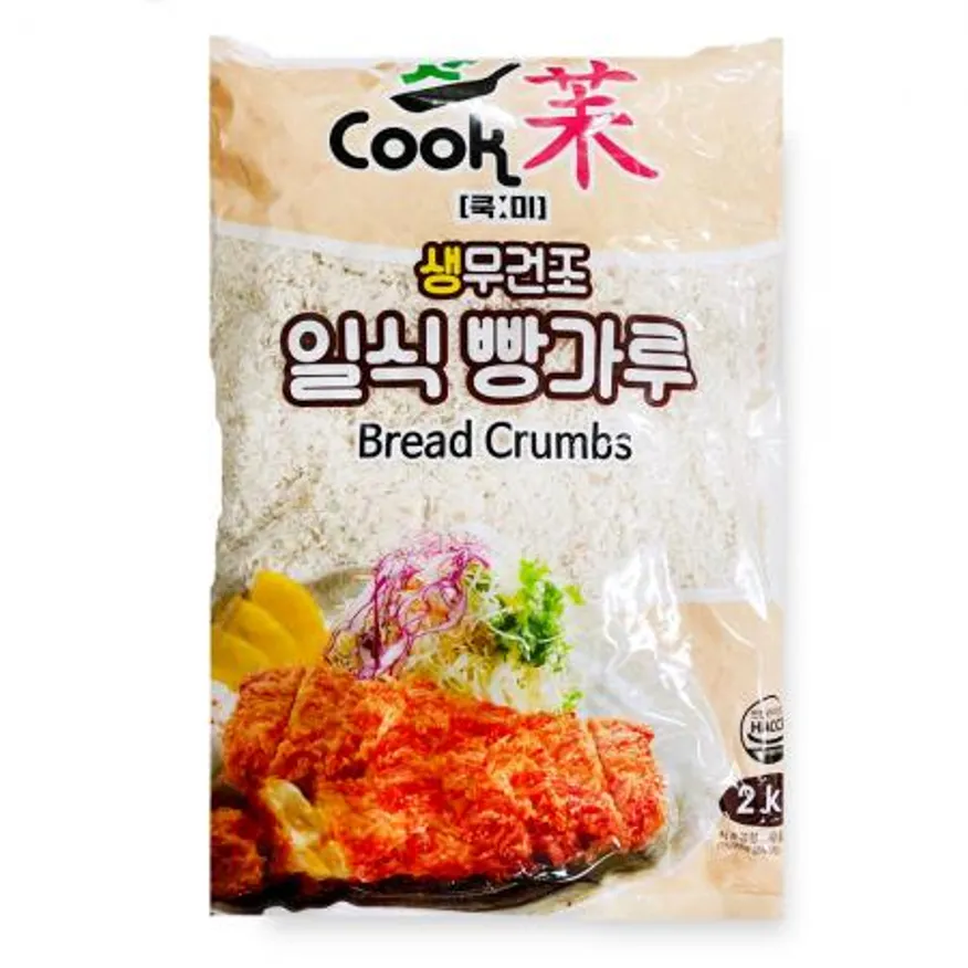 튀김용 생무건조 일식 빵가루 2kg 업소용 이미지