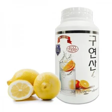 오스트리아 식용 무수구연산 500g 스푼증정 업소용