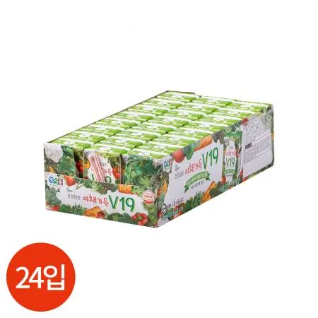 정식품 건강담은 야채가득 V19 145ml x 24입 업소용