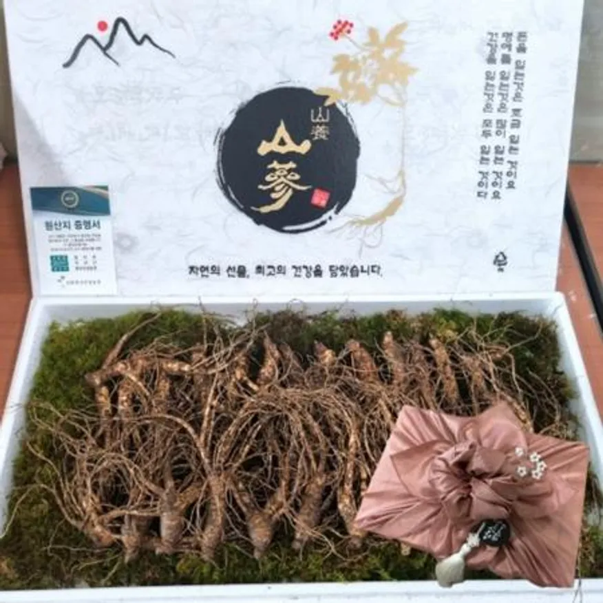 산양삼 7-8년근 1등급 5뿌리 업소용 이미지