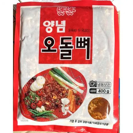 양념오돌뼈 (냠냠 냉동 400g) 업소용 이미지