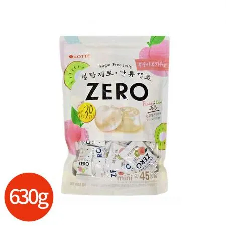 롯데 제로 후르츠 젤리 630g