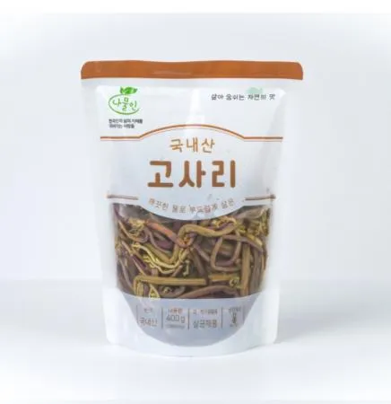 국내산 고사리 400g X 10팩 업소용