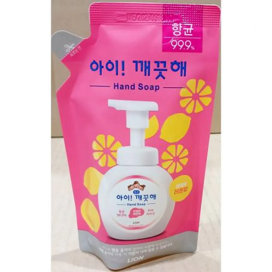 손세정제 (아이깨끗해 레몬향 200ml 리필용) 업소용 이미지