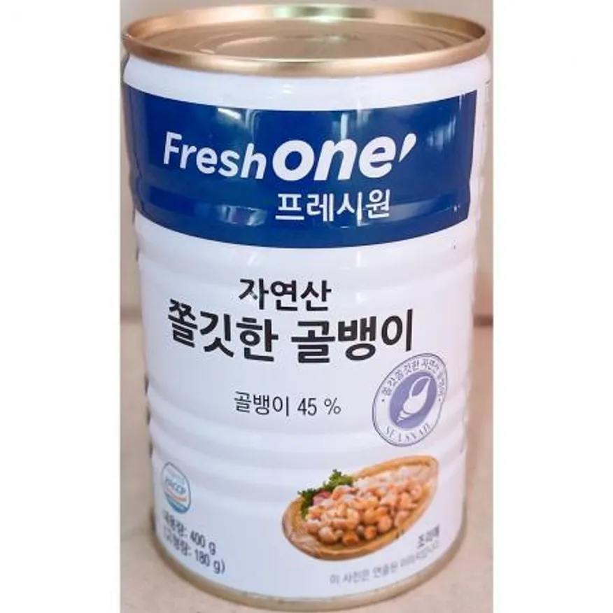 프레시원 쫄깃한골뱅이캔 (자연산 400g) 업소용 이미지