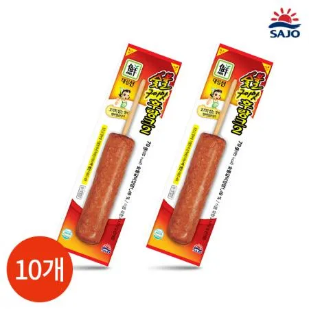 대림선 숯불구이맛후랑크 70g x 10개 업소용