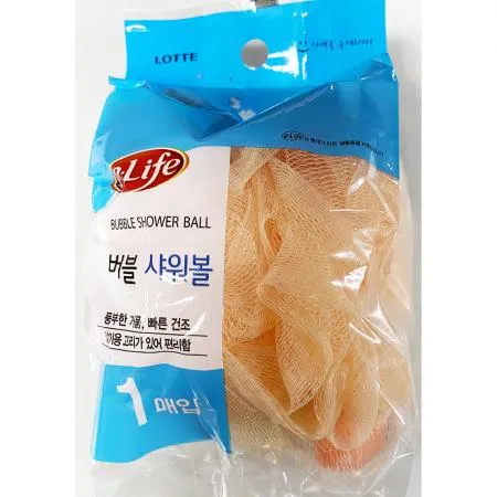 버블샤워볼(롯데 40g내외) 업소용 이미지