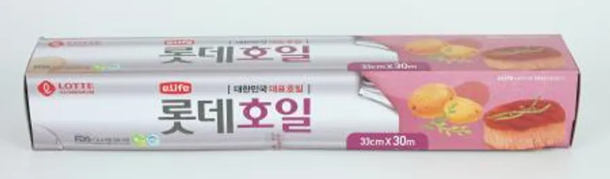 롯데-롯데호일 33cm*30m*16μ 업소용 이미지