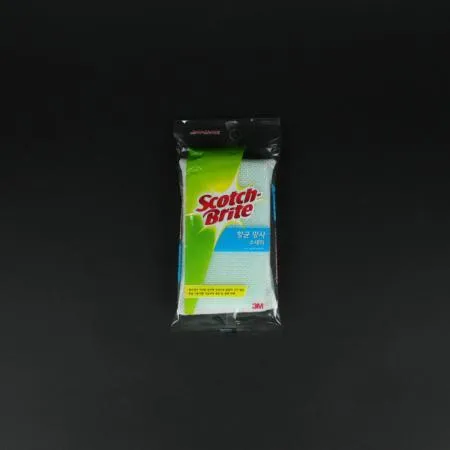 3M 스카치 브라이트 항균 망사 수세미(1개입) 코팅용 업소용 이미지