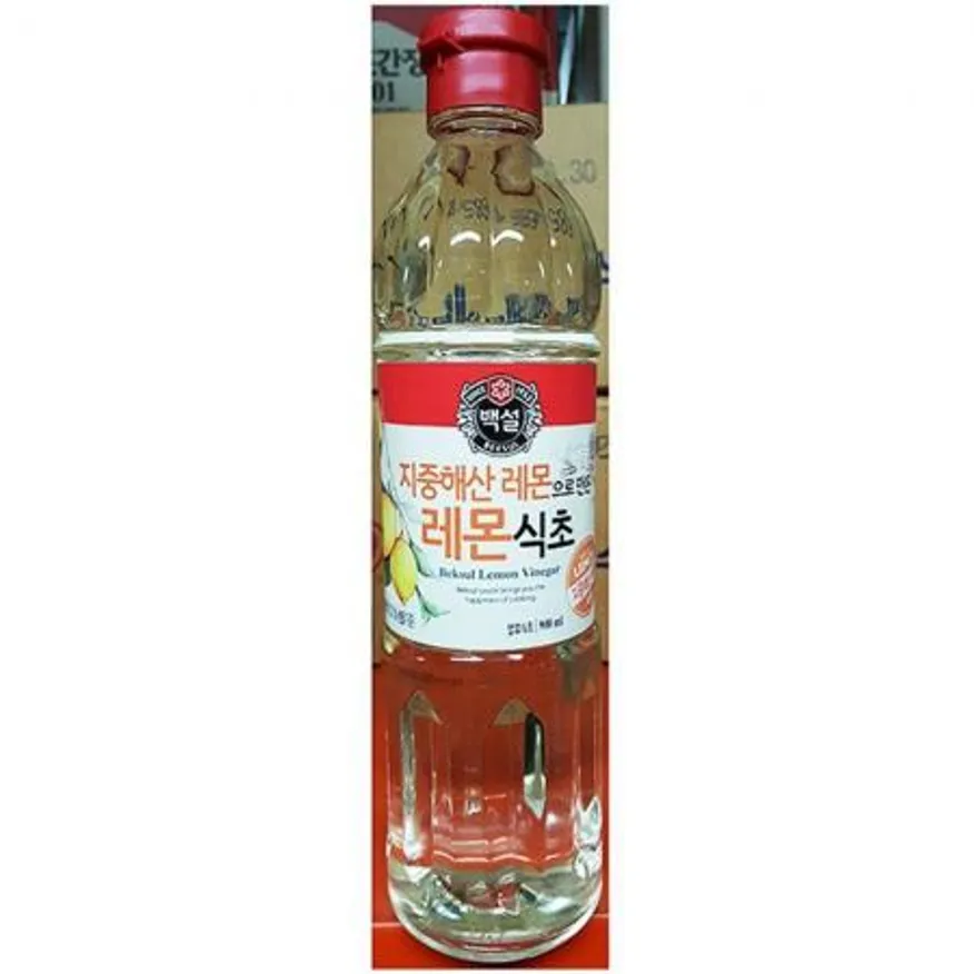 레몬식초 (백설 0.9L) 업소용 이미지