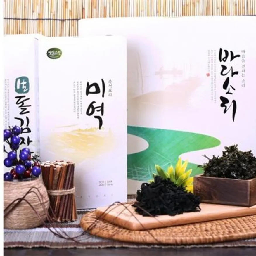 바다소리 미역 생돌김자반 2종 선물세트 명절 감사 선 업소용 이미지